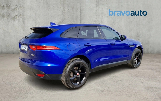 Jaguar F-Pace cena 114900 przebieg: 63225, rok produkcji 2018 z Sława małe 436